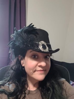 Fancy Hat
New hat to wear for Victorian/Steampunk.
Keywords: Hat, Steampunk, Victorian