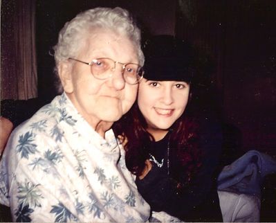 Great-Grandma Violet and Me
