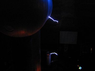 lightning, Museum of Scirence
