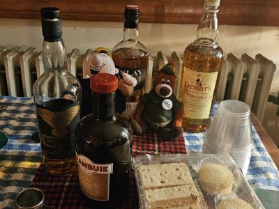 Whisky

Jan 25th, 2025 - Troy, NY
Keywords: Burns Night, Robbie Burns, Scottish Poet