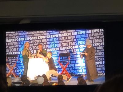 Hobbits play acting
Aug 13, 2022 - Boston Fan Expo, BCEC, Boston MA
Keywords: cons, BCEC, Boston, Seaport, Hobbits