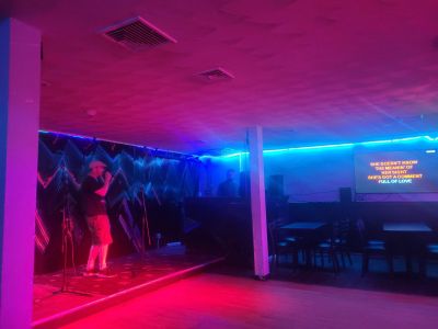 Kris singing!
June 2023 Sammy's Patio Revere, MA w/ DJ Jimmy ICE
