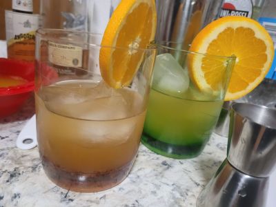  Ice-Out
apple brandy, orange juice, bitters, vermouth, dash of lime, splash of soda
Aug 8, 2023
Keywords: Martini