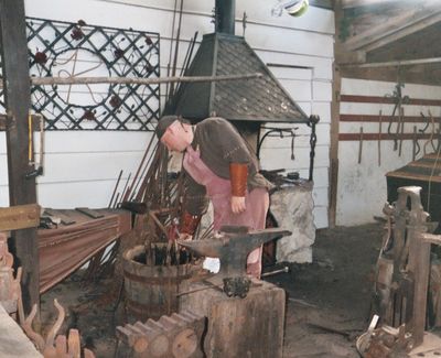 Breandán at the Forge
TRF 2004
