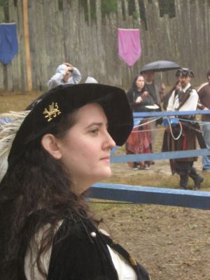 Lady Anna
Just watching the joust.

